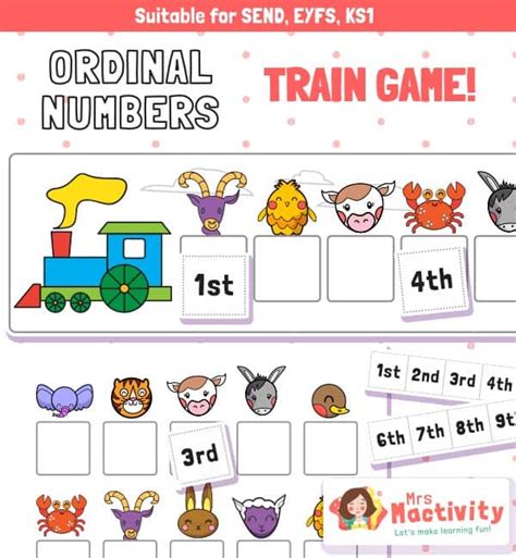 ordinal numbers game|Ordinal Numbers Game .